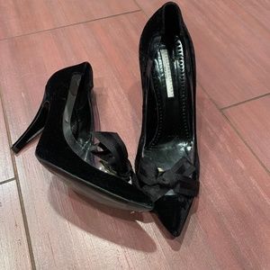 Stella McCartney velvet pumps